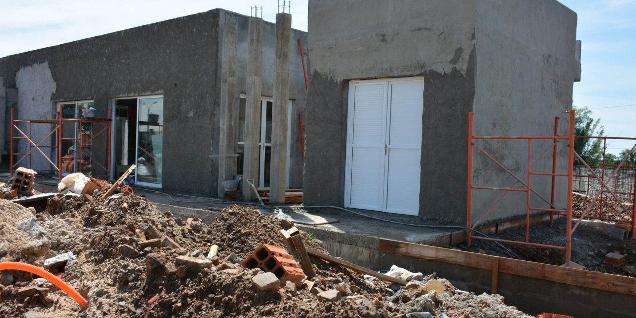 NOTORIO AVANCE EN LA OBRA DEL ALOJAMIENTO TRANSITORIO EN EL HOSPITAL DE ARTIGAS