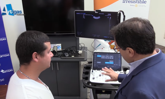 EL HOSPITAL DE ARTIGAS RECIBIÓ UN ECOGRAFO DE ÚLTIMA GENERACIÓN CON TECNOLOGIA PIONERA A NIVEL MUNDIAL.