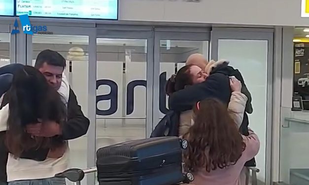 RENZO REGRESARÁ A ARTIGAS- EMOCIONANTE RECIBIMIENTO EN EL AEROPUERTO