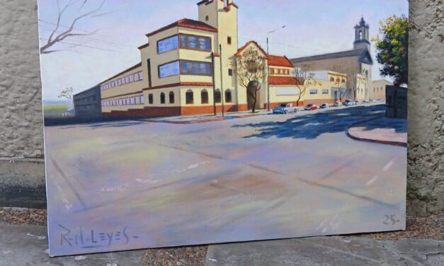 RICHARD NÚÑEZ LEYES PRESENTÓ SU SEGUNDO CUADRO DE LA SERIE SOBRE PAISAJES DE ARTIGAS