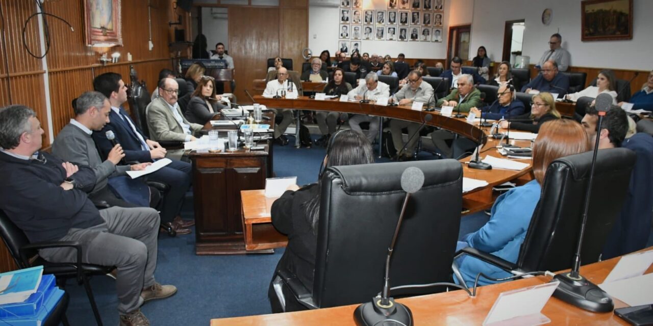 EL INTENDENTE EMILIANO SORAVILLA PRESENTÓ DOS PROYECTOS EN LA JUNTA DEPARTAMENTAL