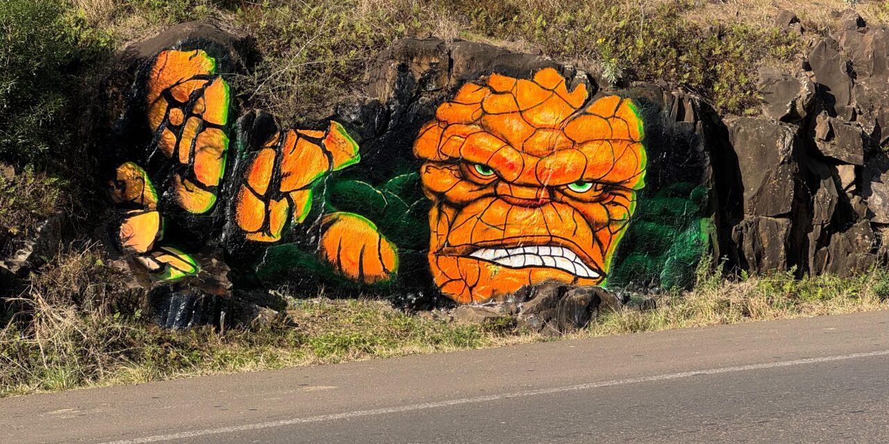 ARTE URBANO EN ARTIGAS: MILTON SORPRENDIÓ CON UNA NUEVA INTERVENCIÓN EN PINTADITO