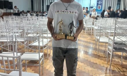 MATÍAS GONZÁLEZ DE ORO Y PLATA PARA EL BELLAUNIONENSE SANTIAGO APLANALP