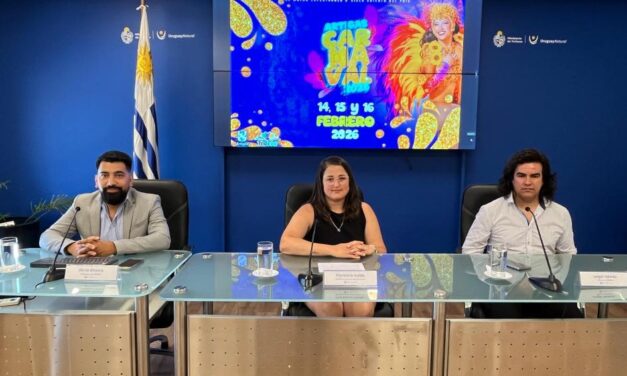 EL CARNAVAL DE ARTIGAS FUE PRESENTADO EN MONTEVIDEO, EN EL MINISTERIO DE TURISMO