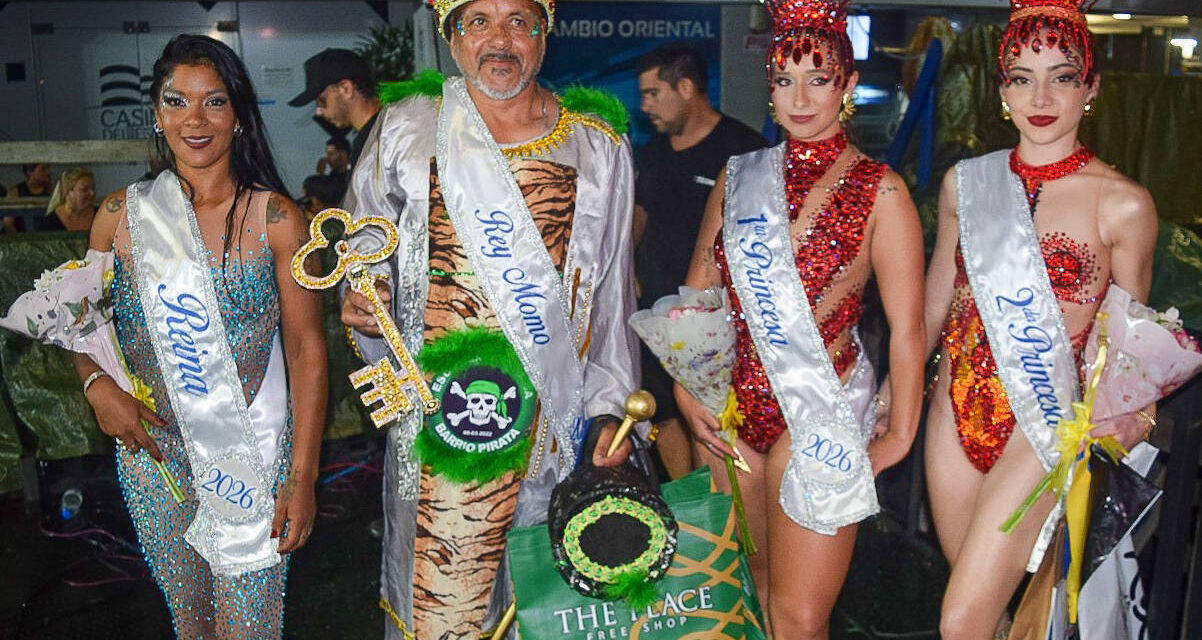 SE CORONÓ LA CORTE DEL CARNAVAL 2026 Y SE REALIZÓ EL SHOW DE BATERÍAS EN UNA NOCHE MARCADA POR LA LLUVIA Y EL SAMBA
