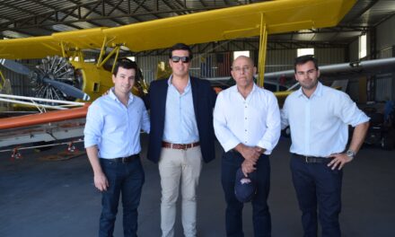 SORAVILLA VIAJÓ A MONTEVIDEO CON DELEGACIÓN DE USUARIOS DEL AEROPUERTO DE ARTIGAS PARA REUNIRSE CON DINACIA