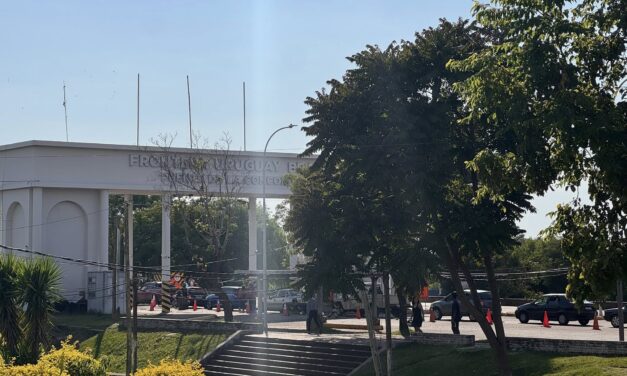 TRÁNSITO ENLENTECIDO EN EL PUENTE INTERNACIONAL DE LA CONCORDIA POR OBRAS DE REFACCIÓN