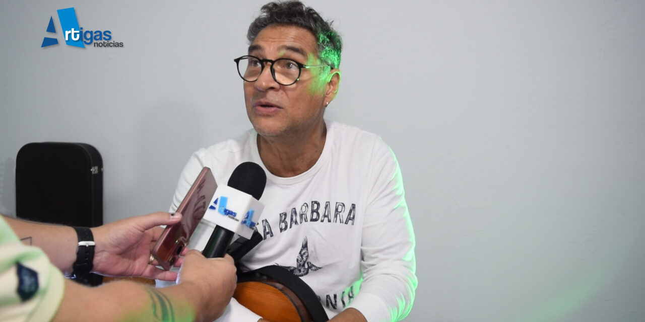 DANIEL MONTERO VOLVIÓ A ARTIGAS Y COMPARTIÓ MÚSICA Y ANÉCDOTAS EN MENESARTE
