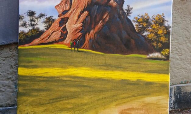 LA PIEDRA PINTADA INSPIRA NUEVA OBRA DE Richard Núñez Leyes