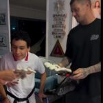 EL GOLERO ARTIGUENSE GASTÓN GURUCEAGA VIVIÓ UN MOMENTO DE MUCHA EMOCIÓN CON UN JOVEN BRASILEÑO