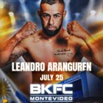 BELLAUNIONENSE LEANDRO ARANGUREN FIRMÓ CON LA MAYOR LIGA DE BOXEO A PUÑO LIMPIO DEL MUNDO Y PELEARÁ EN EL ANTEL ARENA