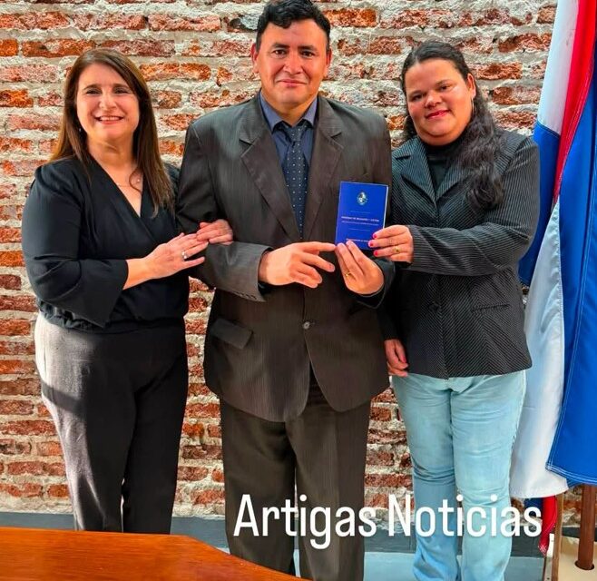 HISTÓRICO: PRIMER CASAMIENTO CIVIL EN ARTIGAS CON UN INTÉRPRETE OFICIAL DE LENGUA DE SEÑAS