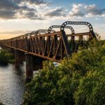 AVANZAN LAS GESTIONES PARA RECUPERAR EL HISTÓRICO PUENTE FERROVIARIO SOBRE EL RÍO CUAREIM